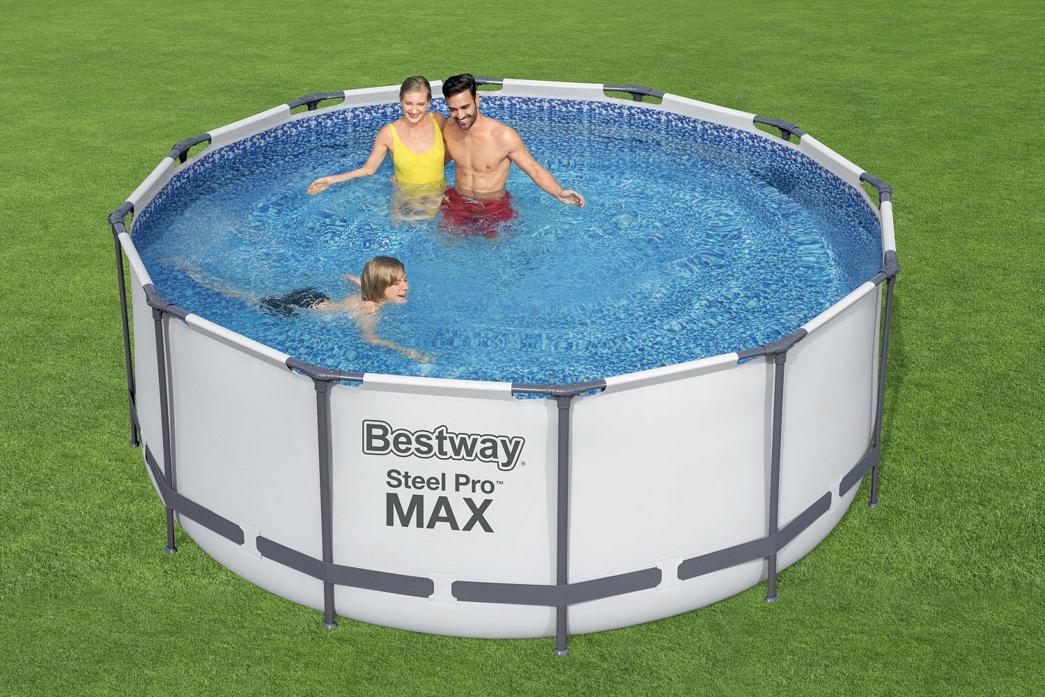 Каркасный бассейн Bestway 14471/56420 BW, 366х122см, 10250л, без аксессуаров фото 3